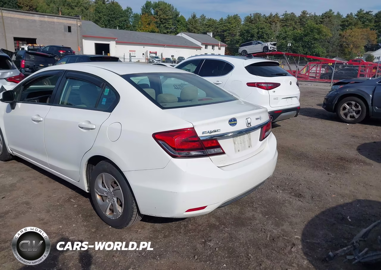 2013 Honda Civic Lx VIN:2HGFB2F52DH537748 - 3