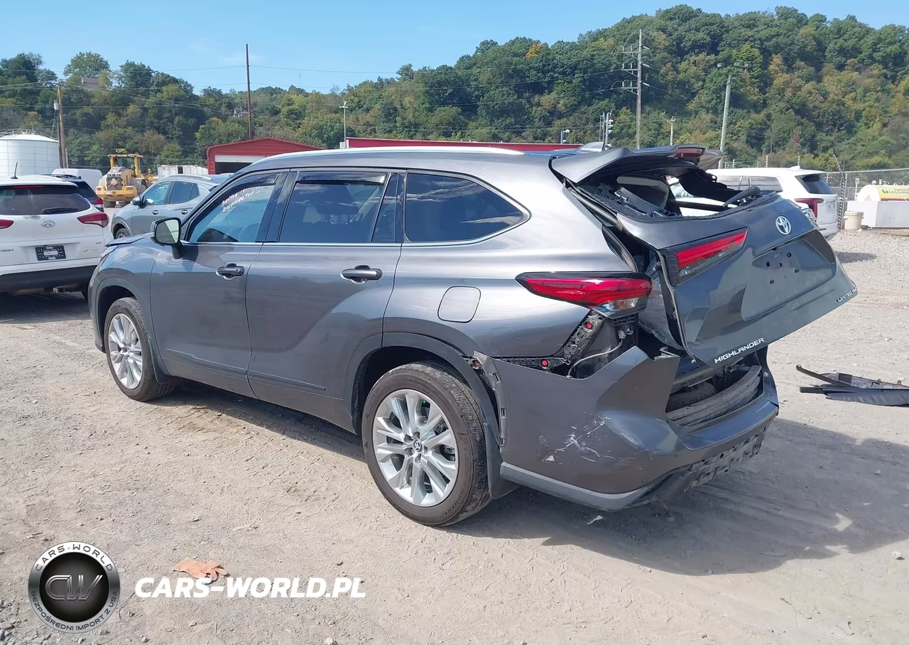 2023 Toyota Highlander Limited VIN:5TDKDRBH4PS033532 - 3