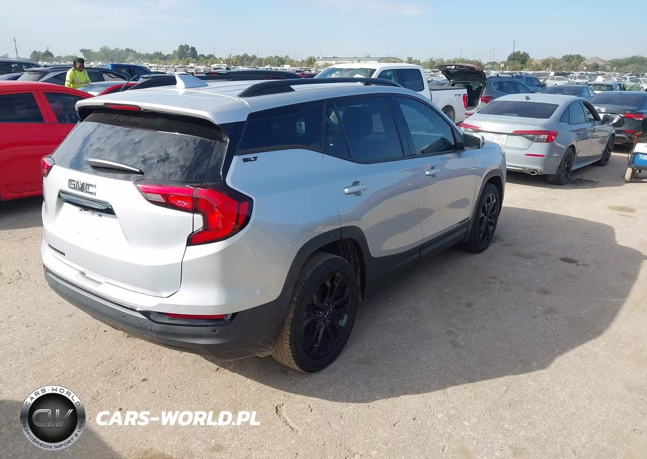 2020 GMC Terrain Fwd Slt VIN:3GKALPEV5LL303361 - 4