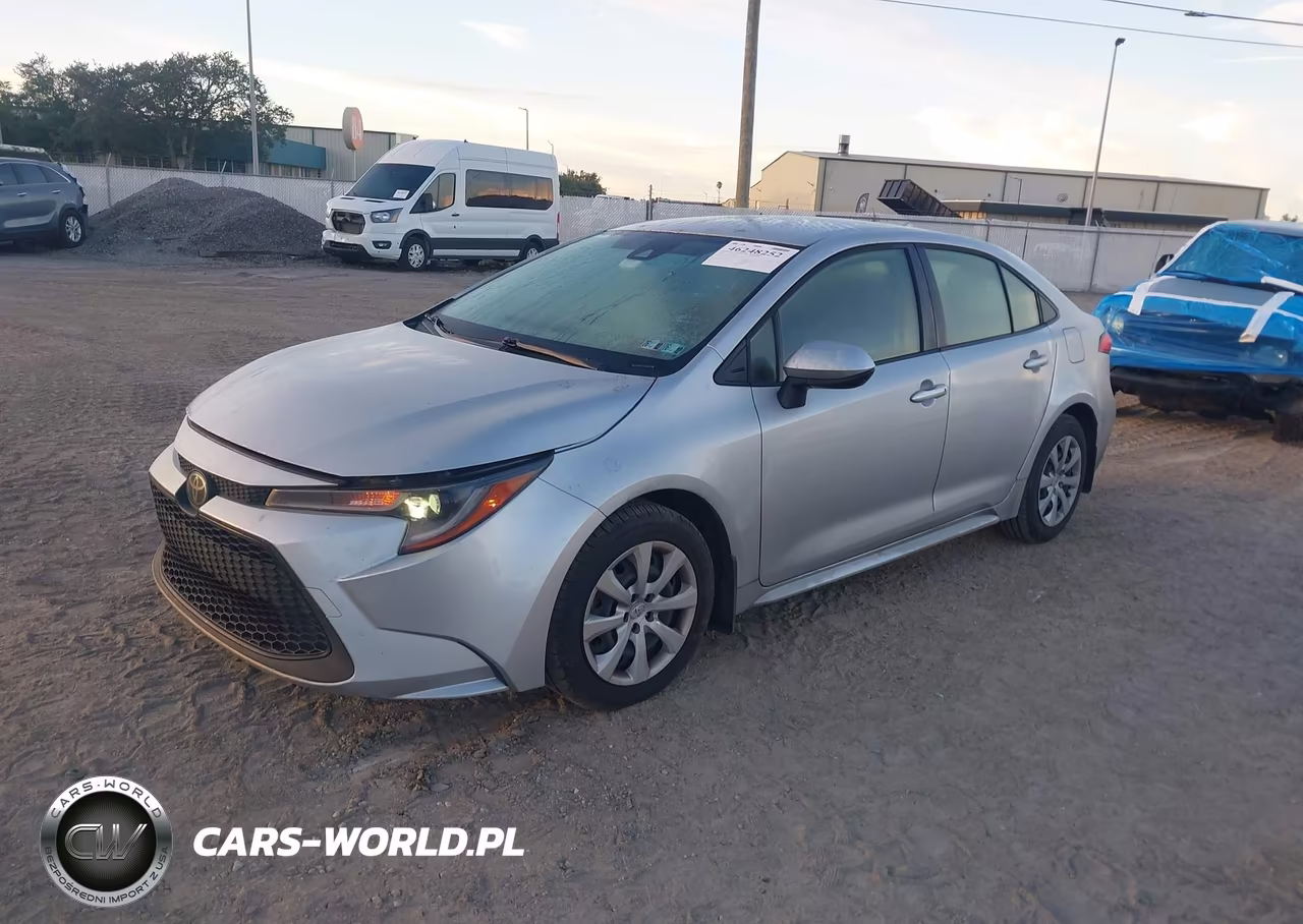 2022 Toyota Corolla Le VIN:JTDEPMAE1N3000601 - 2