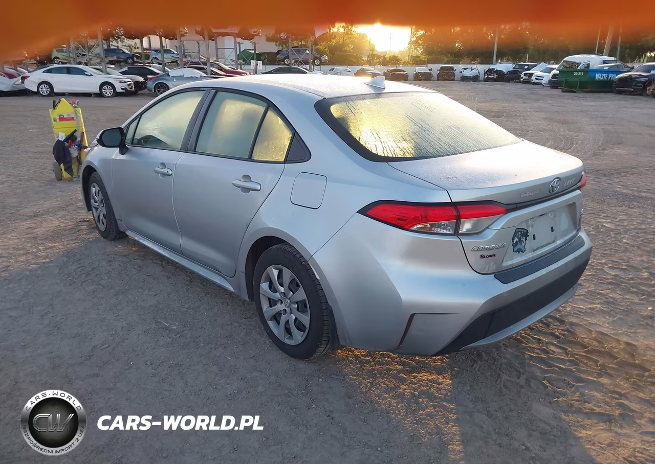 2022 Toyota Corolla Le VIN:JTDEPMAE1N3000601 - 3
