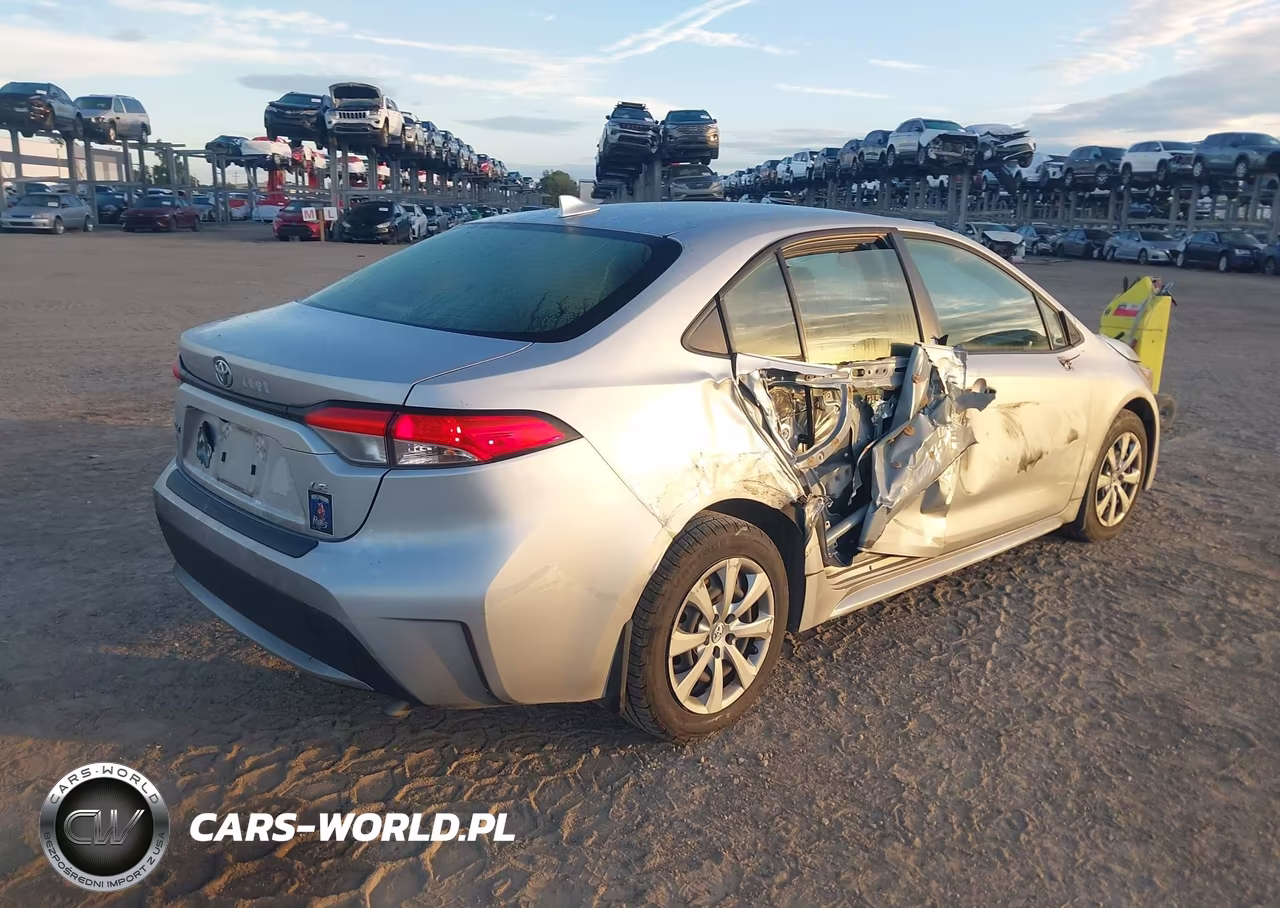 2022 Toyota Corolla Le VIN:JTDEPMAE1N3000601 - 4
