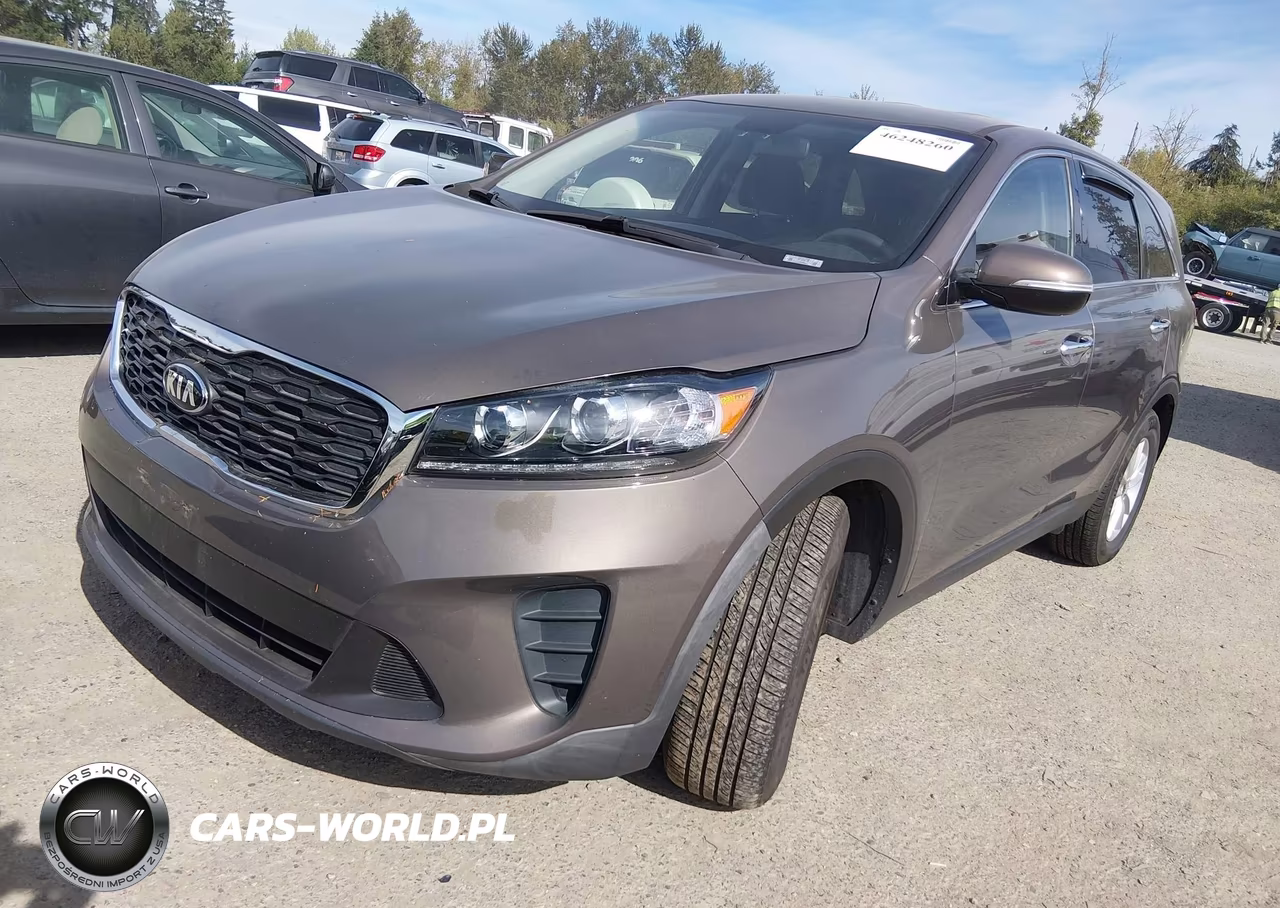 2019 Kia Sorento 3.3L Lx VIN:5XYPGDA54KG447827 - 2