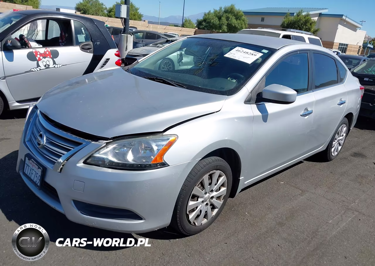 2015 Nissan Sentra Sv VIN:3N1AB7AP8FY321949 - 2