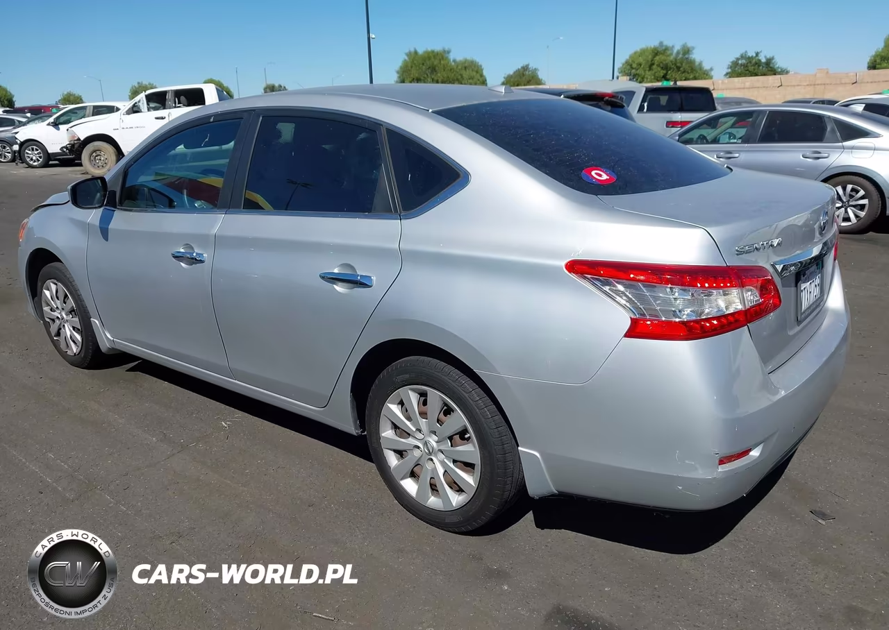 2015 Nissan Sentra Sv VIN:3N1AB7AP8FY321949 - 3