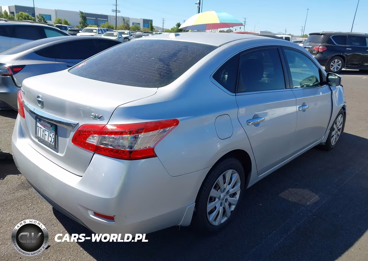 2015 Nissan Sentra Sv VIN:3N1AB7AP8FY321949 - 4