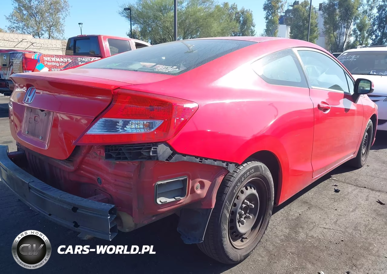 2013 Honda Civic Lx VIN:2HGFG3B57DH525818 - 4