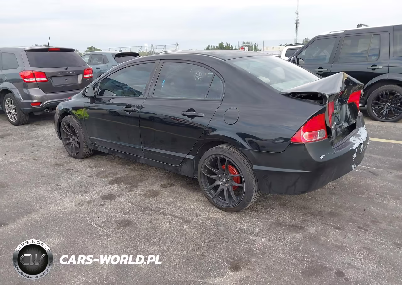 2008 Honda Civic Lx VIN:2HGFA16558H335084 - 3