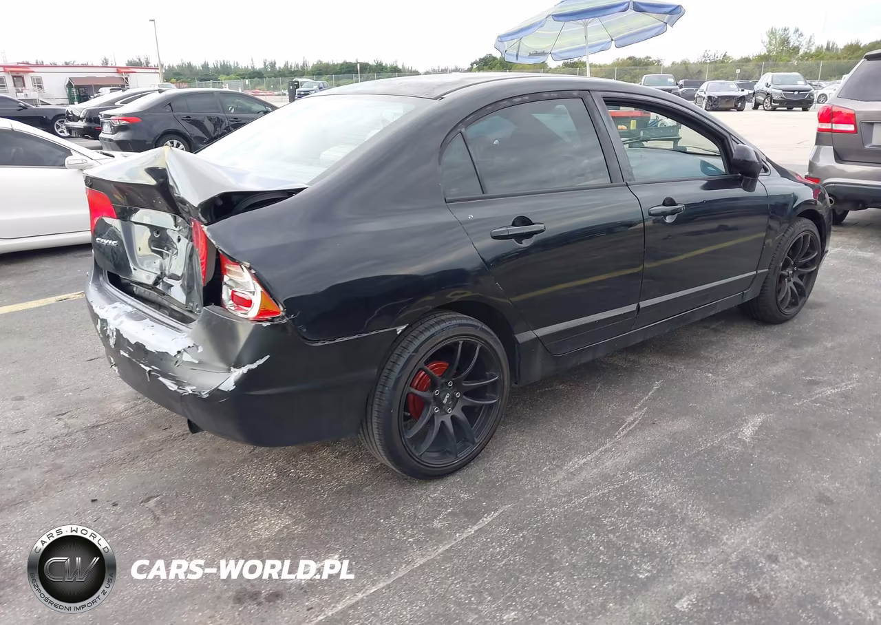 2008 Honda Civic Lx VIN:2HGFA16558H335084 - 4