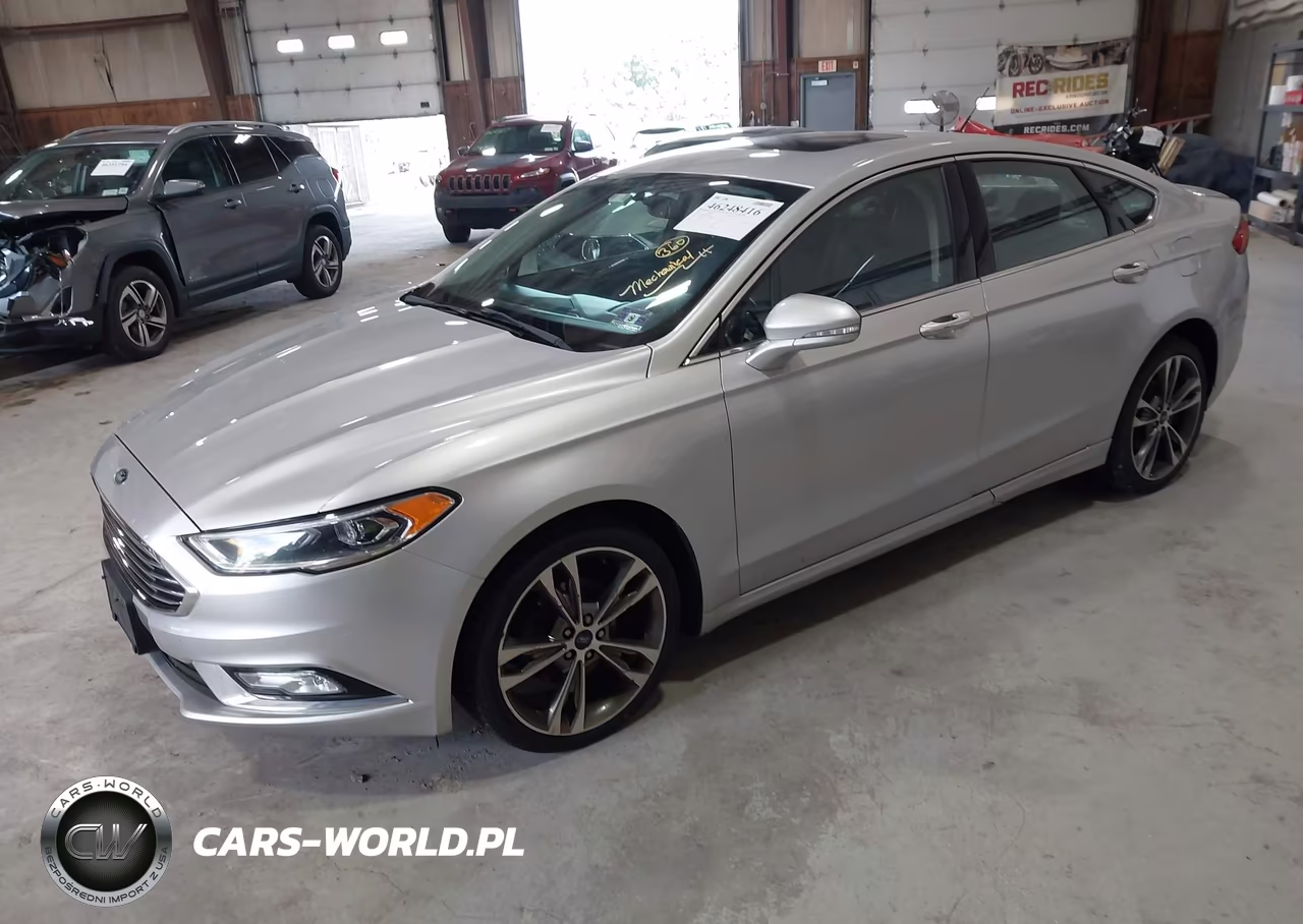 2017 Ford Fusion Titanium VIN:3FA6P0D95HR330944 - 2