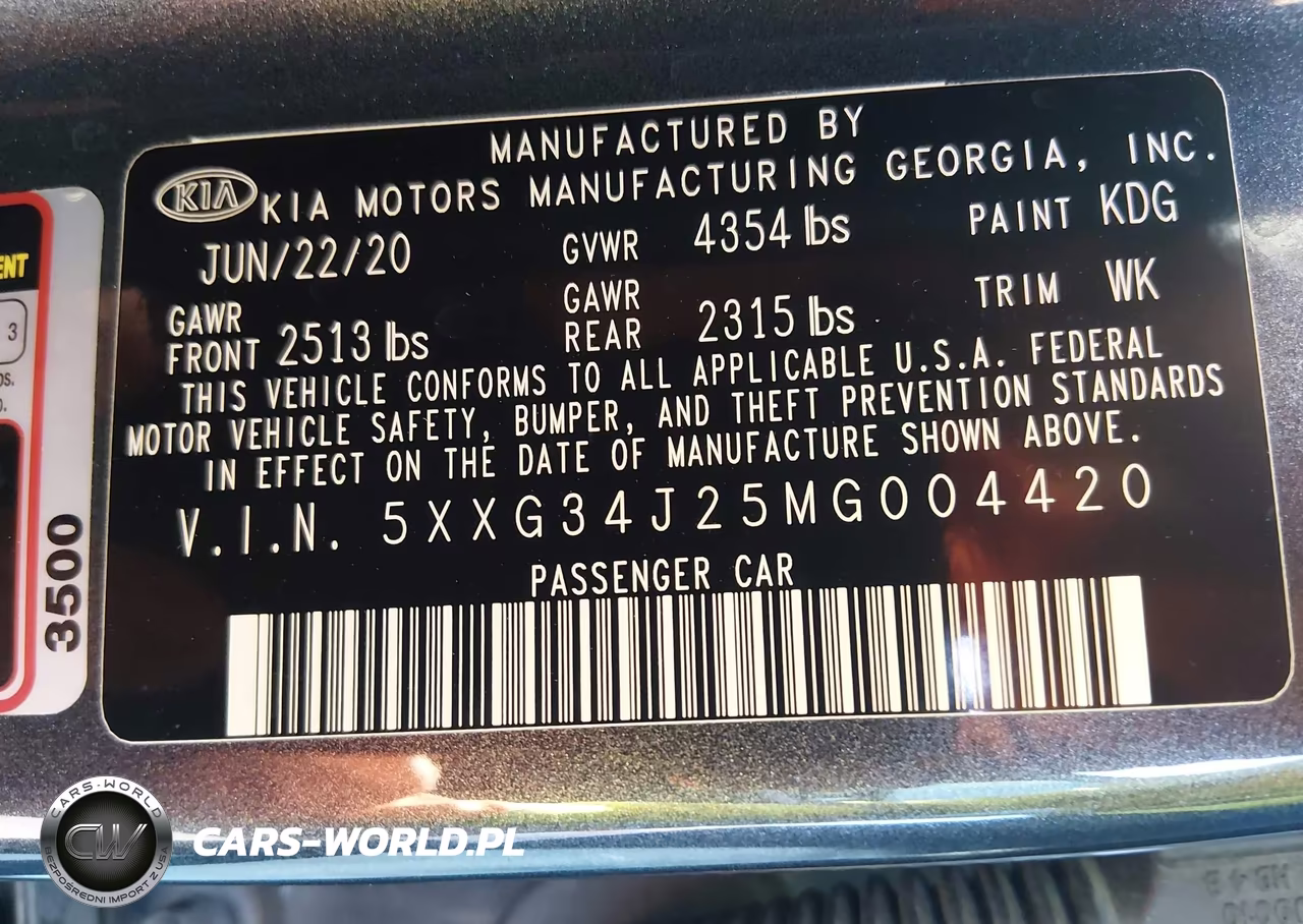 2021 Kia K5 Ex VIN:5XXG34J25MG004420 - 9