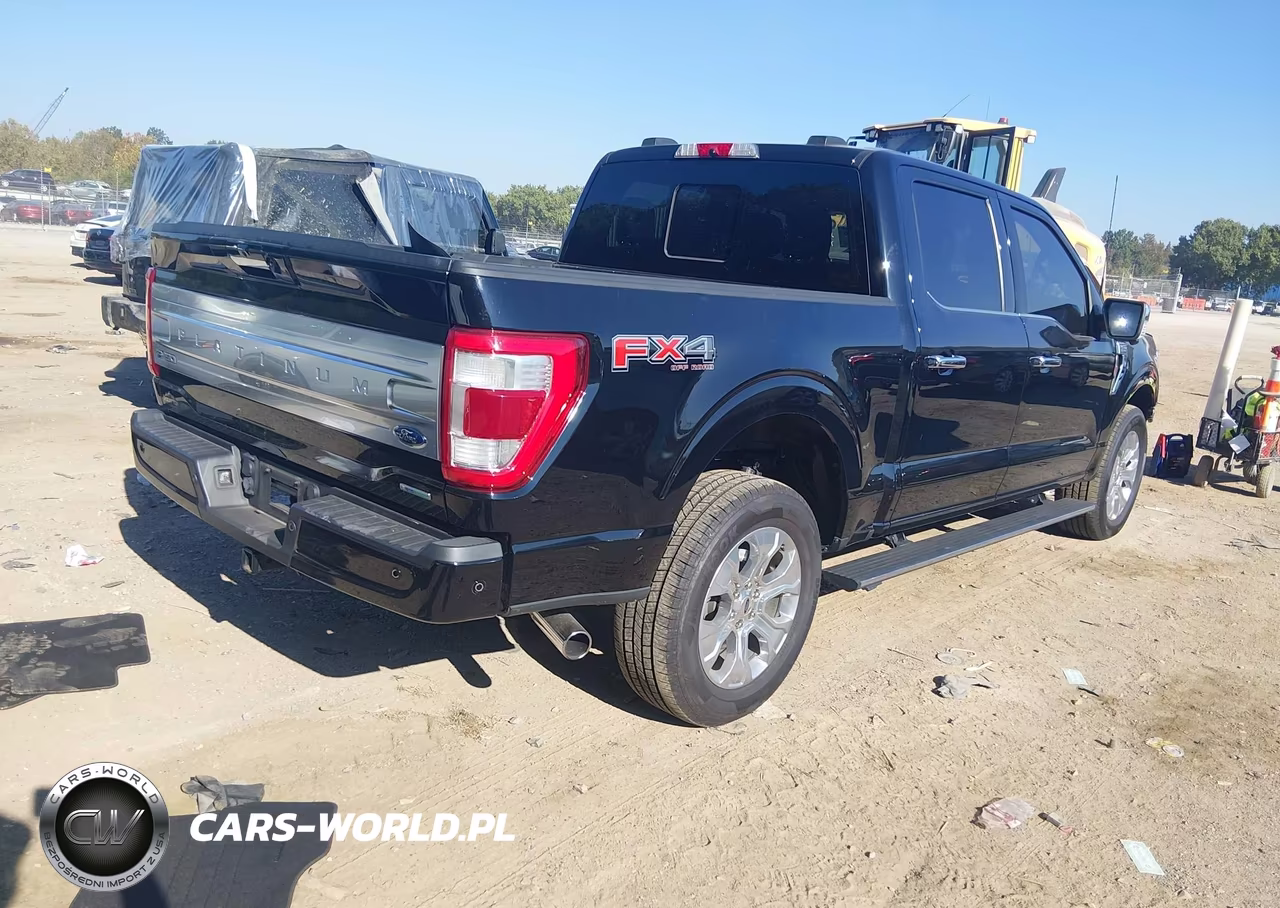 2022 Ford F-150 Platinum VIN:1FTFW1E81NFA40430 - 4