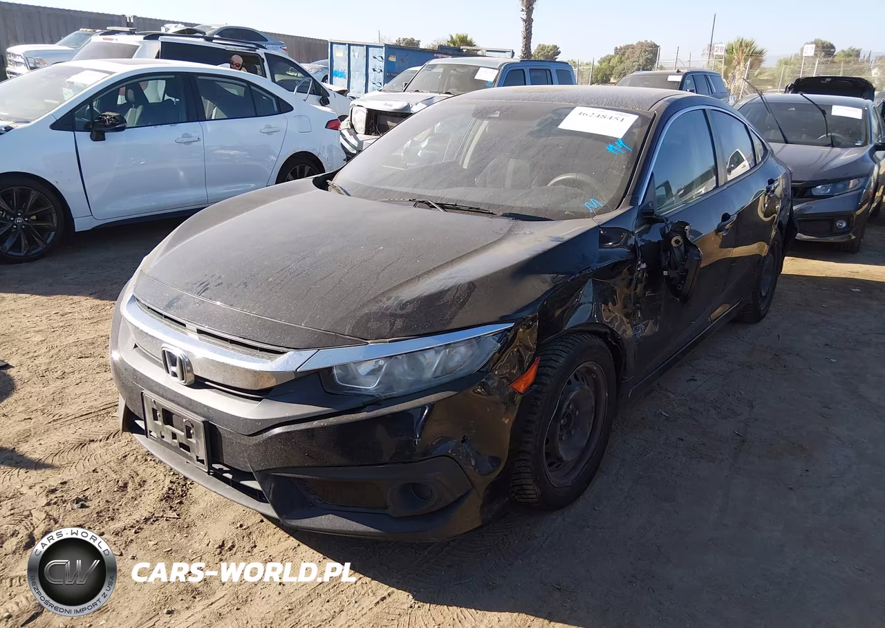 2016 Honda Civic Lx VIN:2HGFC2F69GH543086 - 2