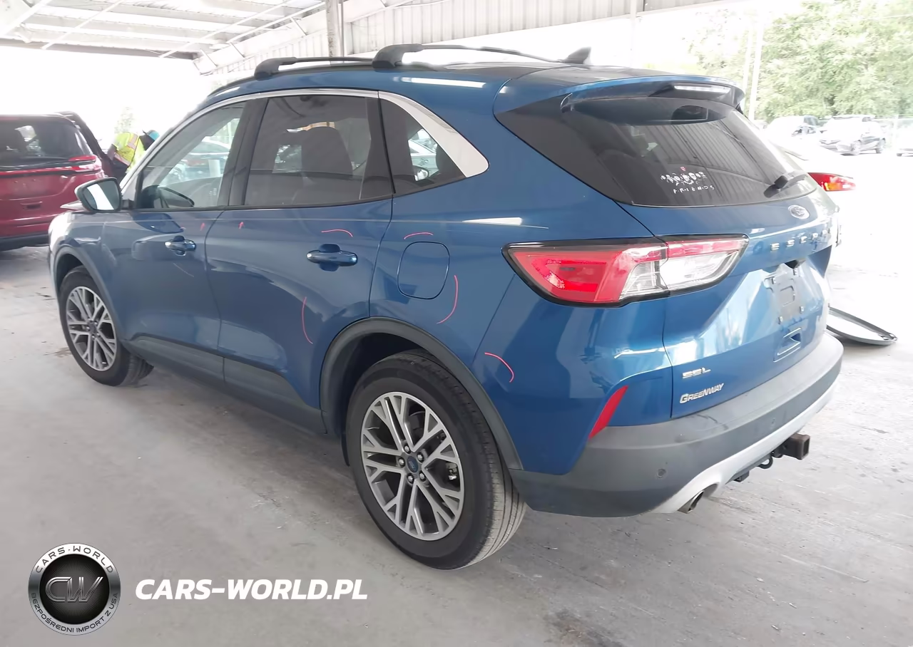 2022 Ford Escape Sel Hybrid VIN:1FMCU0CZ0NUA32695 - 3