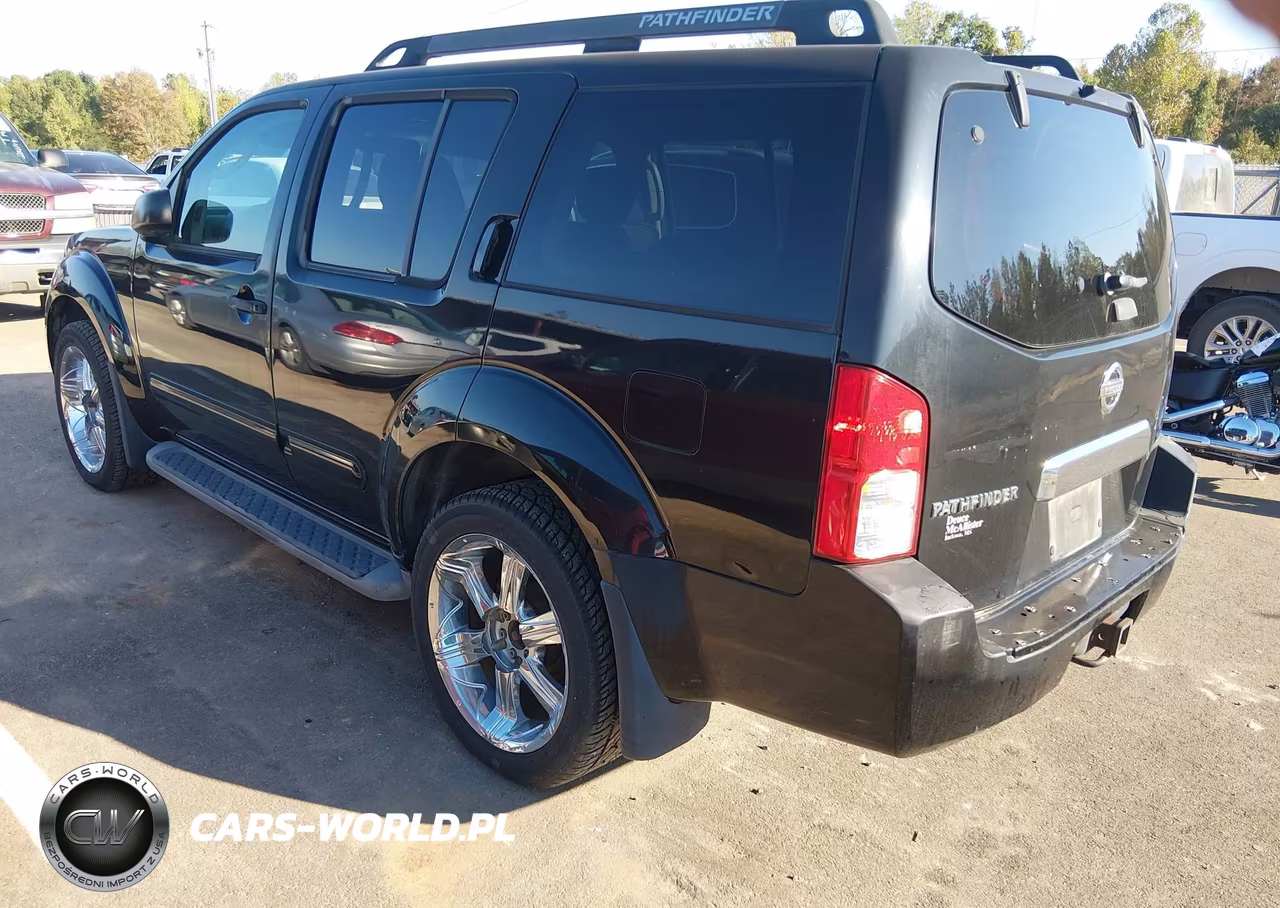 2006 Nissan Pathfinder Le-Se-Xe VIN:5N1AR18U86C660636 - 3