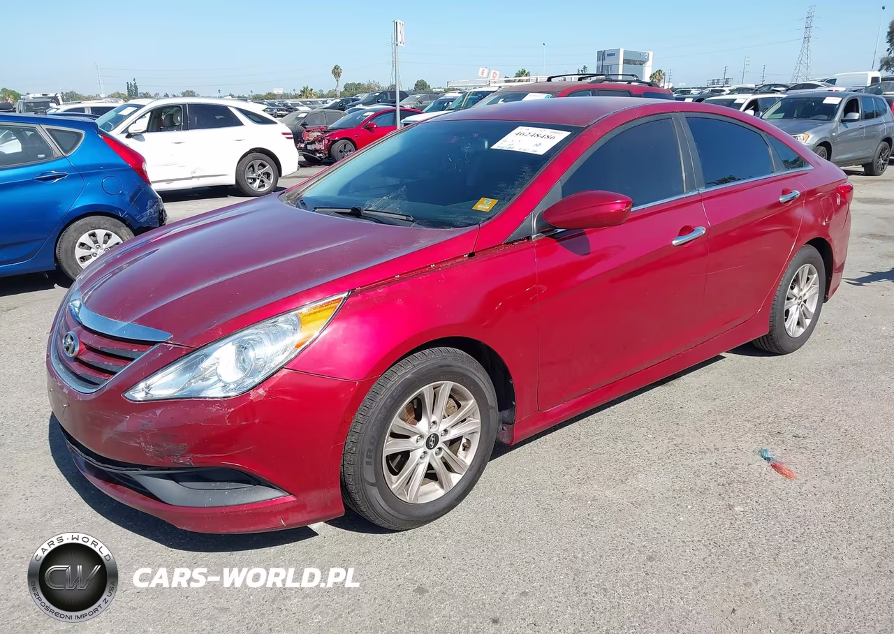 2014 Hyundai Sonata Gls VIN:5NPEB4AC1EH846986 - 2