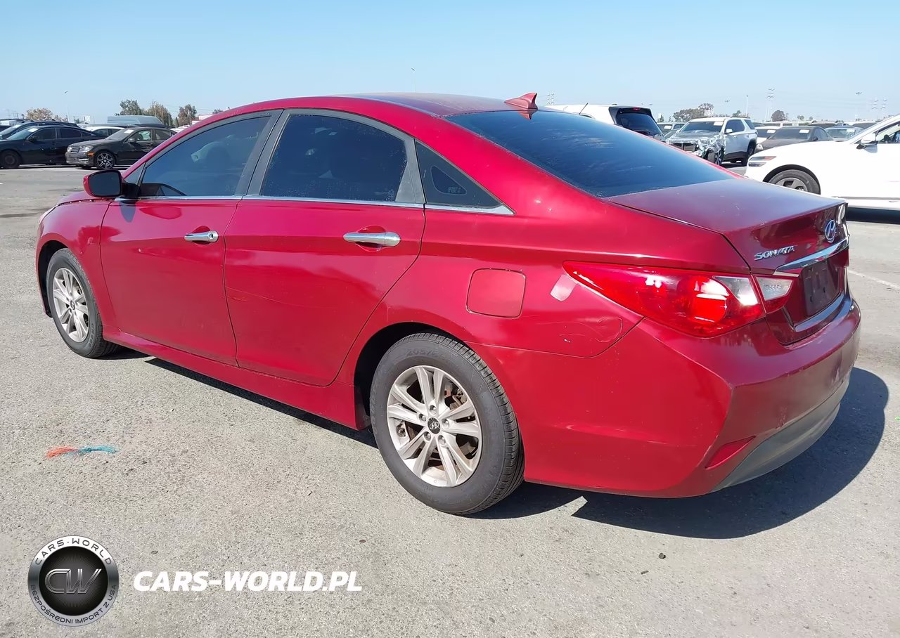 2014 Hyundai Sonata Gls VIN:5NPEB4AC1EH846986 - 3