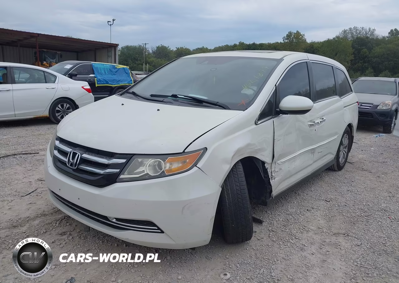 2015 Honda Odyssey Ex-L VIN:5FNRL5H61FB015752 - 2
