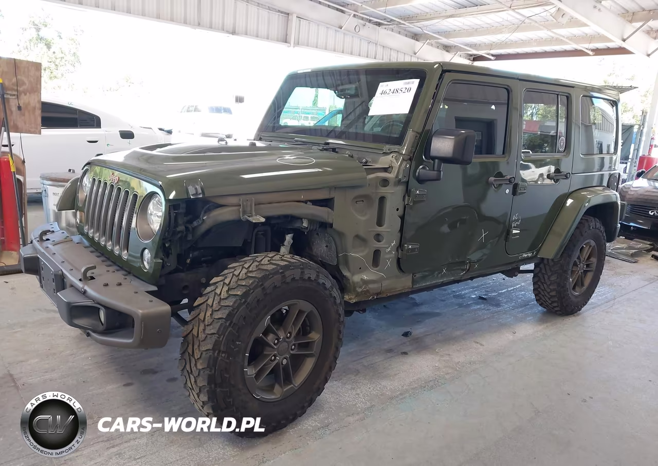 2016 Jeep Wrangler Unlimited 75Th Anniversary VIN:1C4BJWEG8GL309142 - 2