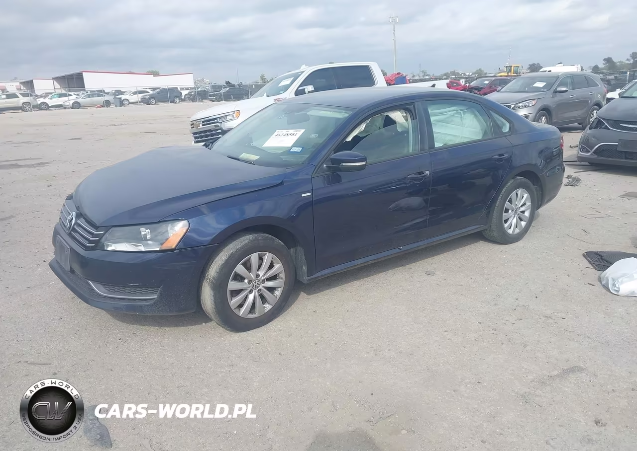 2015 Volkswagen Passat 1.8T Wolfsburg Edition VIN:1VWAT7A38FC049190 - 2