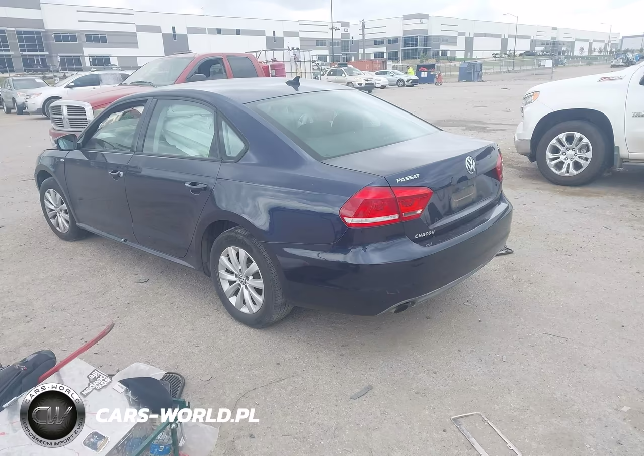 2015 Volkswagen Passat 1.8T Wolfsburg Edition VIN:1VWAT7A38FC049190 - 3