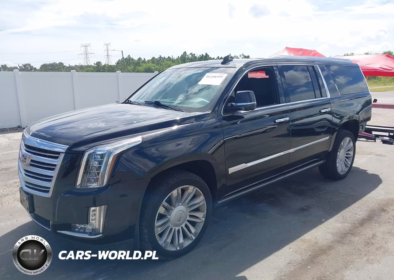 2015 Cadillac Escalade Esv Platinum VIN:1GYS4UKJXFR566319 - 2