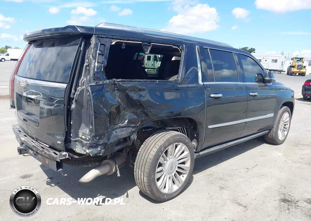 2015 Cadillac Escalade Esv Platinum VIN:1GYS4UKJXFR566319 - 4