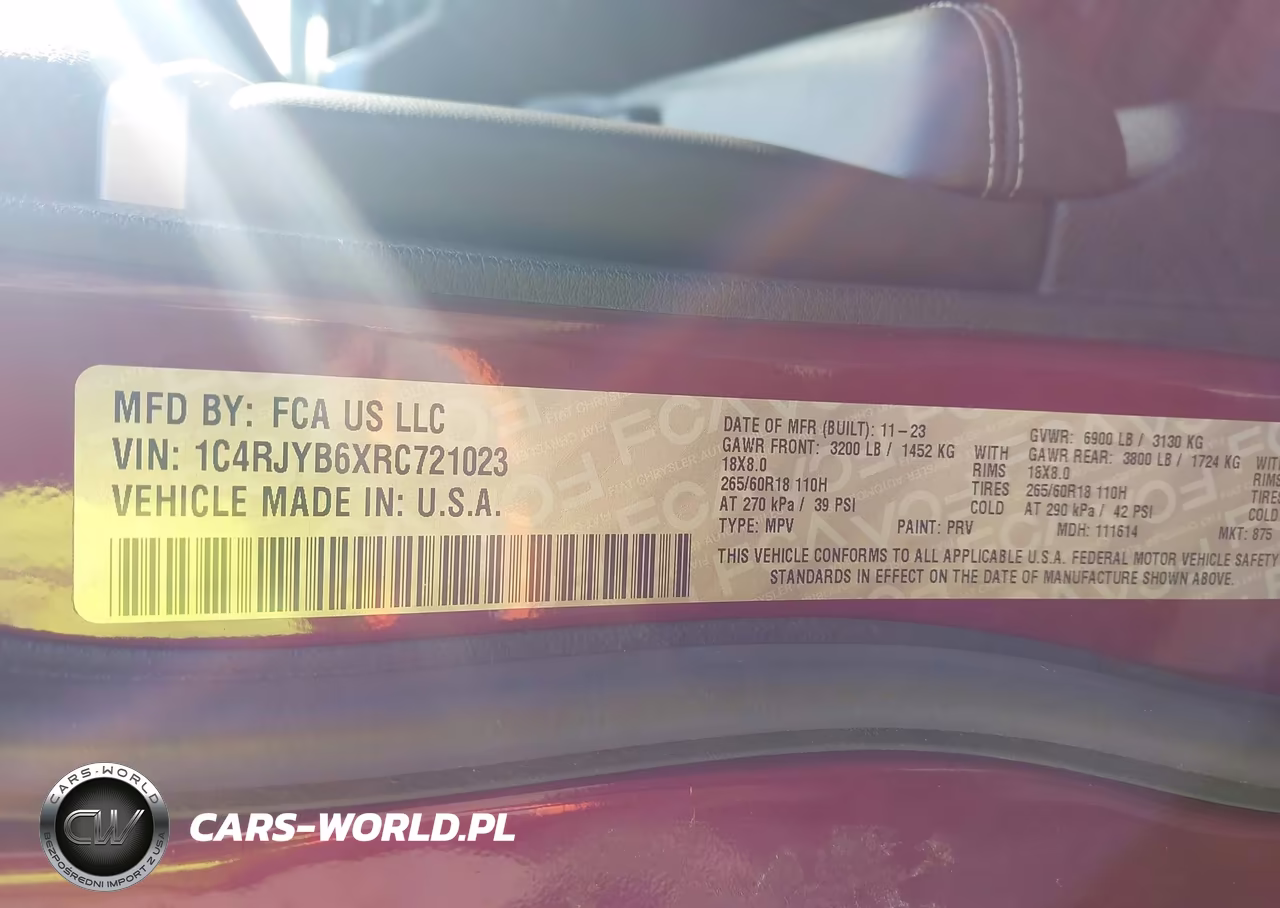 2024 Jeep Grand Cherokee 4Xe VIN:1C4RJYB6XRC721023 - 9