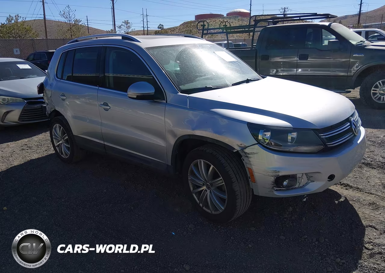 2014 Volkswagen Tiguan Sel VIN:WVGBV3AX4EW581588 - 1