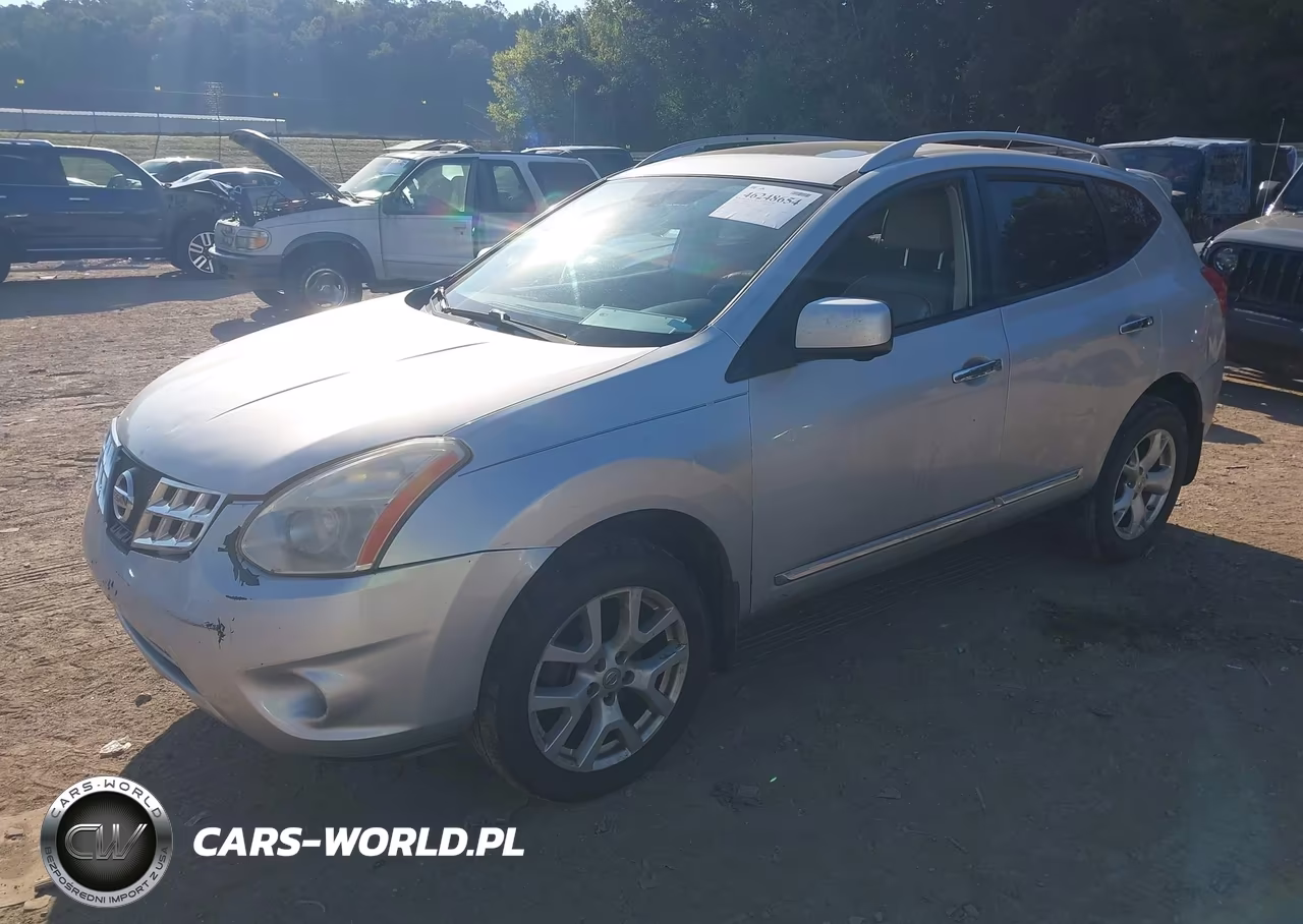 2011 Nissan Rogue Sv VIN:JN8AS5MT4BW570958 - 2