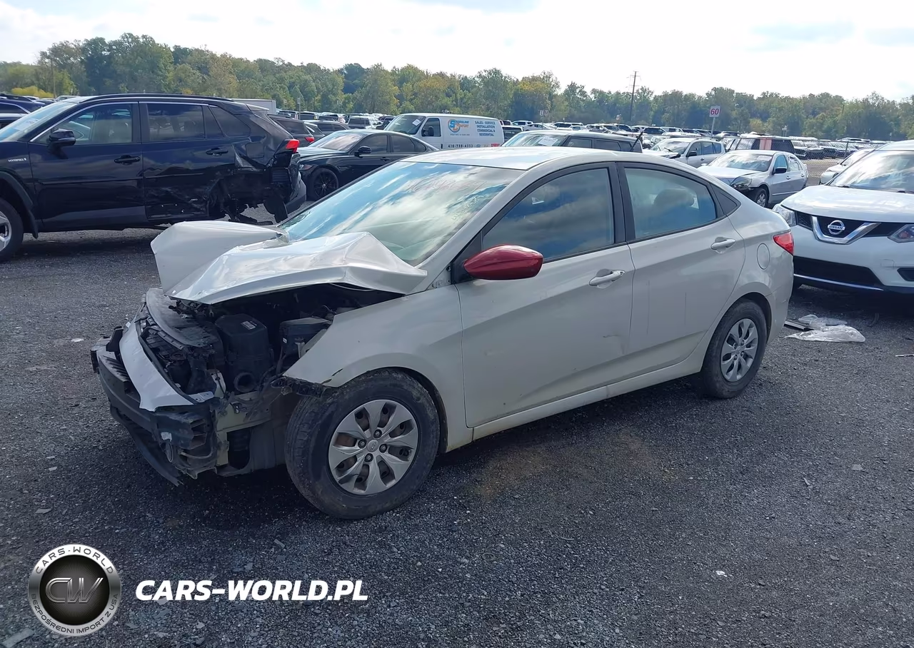 2016 Hyundai Accent Se VIN:KMHCT4AE9GU119802 - 2