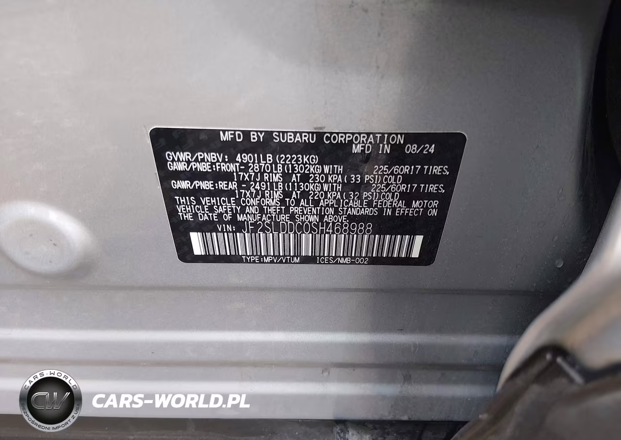 2025 Subaru Forester Premium VIN:JF2SLDDC0SH468988 - 9