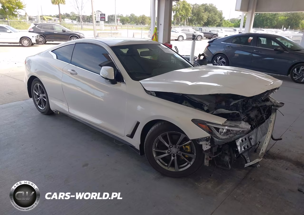 2018 Infiniti Q60 3.0T Luxe VIN:JN1EV7EK8JM342268 - 1