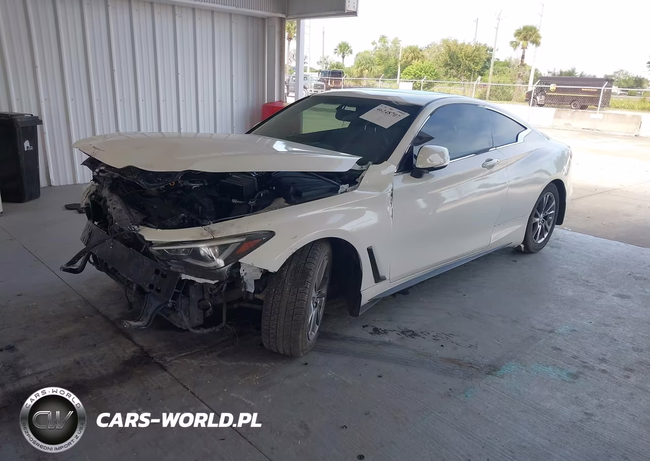 2018 Infiniti Q60 3.0T Luxe VIN:JN1EV7EK8JM342268 - 2