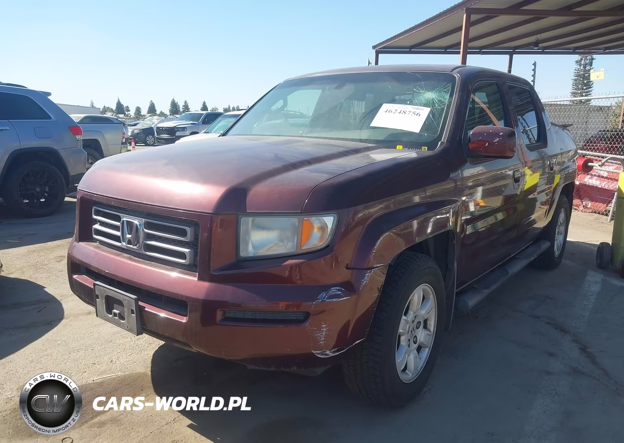 2007 Honda Ridgeline Rtl VIN:2HJYK16587H508031 - 2