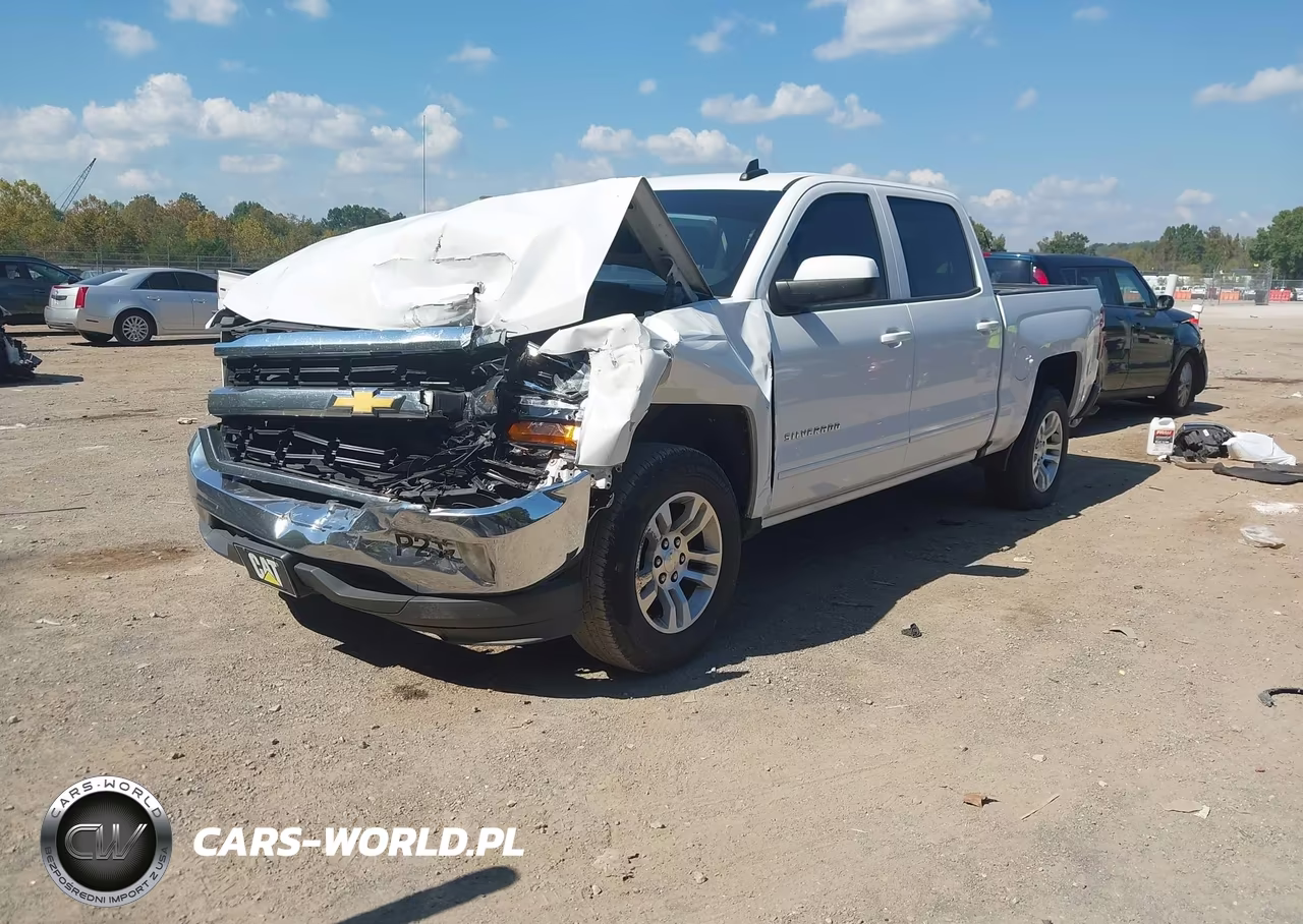 2018 Chevrolet Silverado 1500 1Lt VIN:3GCPCREC5JG180067 - 2