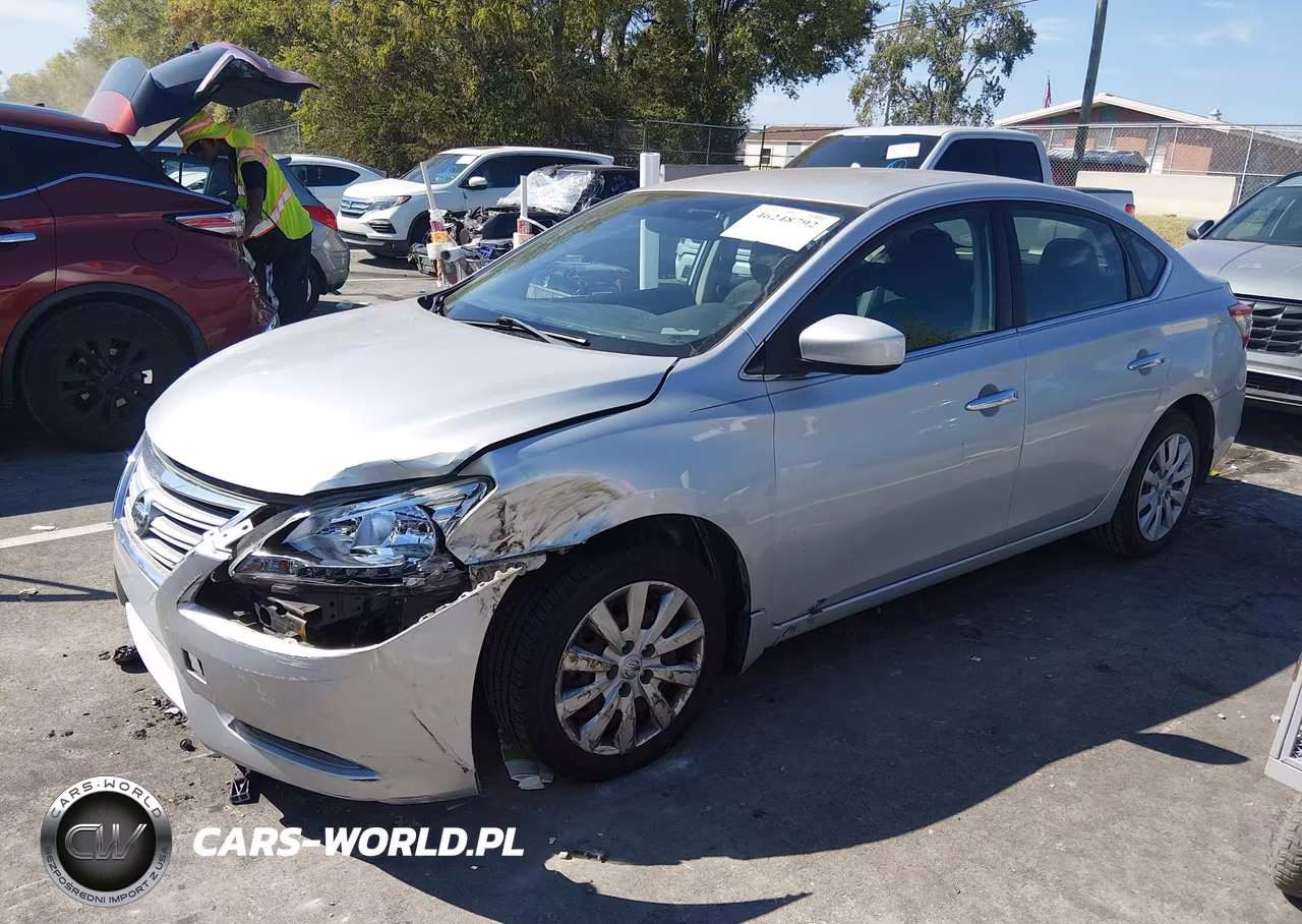 2015 Nissan Sentra Sv VIN:3N1AB7AP5FL692659 - 2