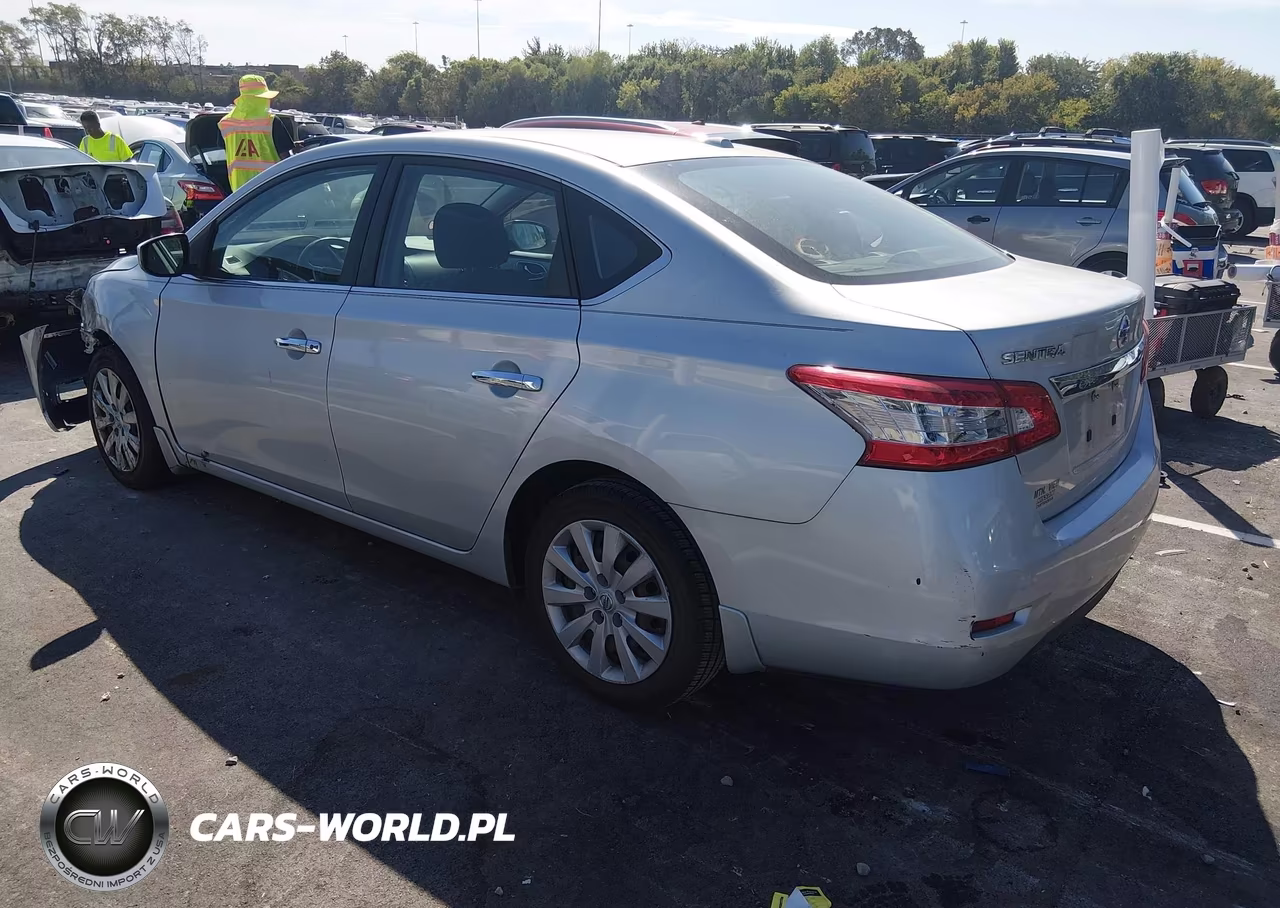 2015 Nissan Sentra Sv VIN:3N1AB7AP5FL692659 - 3