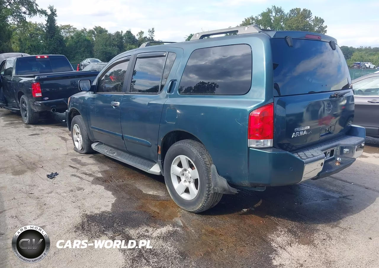 2004 Nissan Pathfinder Armada Se VIN:5N1AA08BX4N732387 - 3