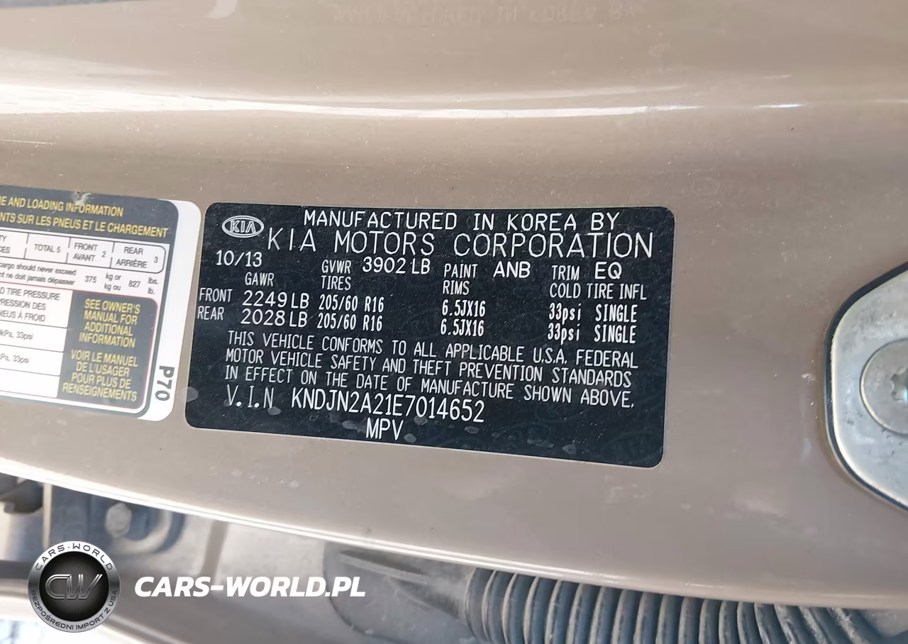 2014 Kia Soul VIN:KNDJN2A21E7014652 - 9