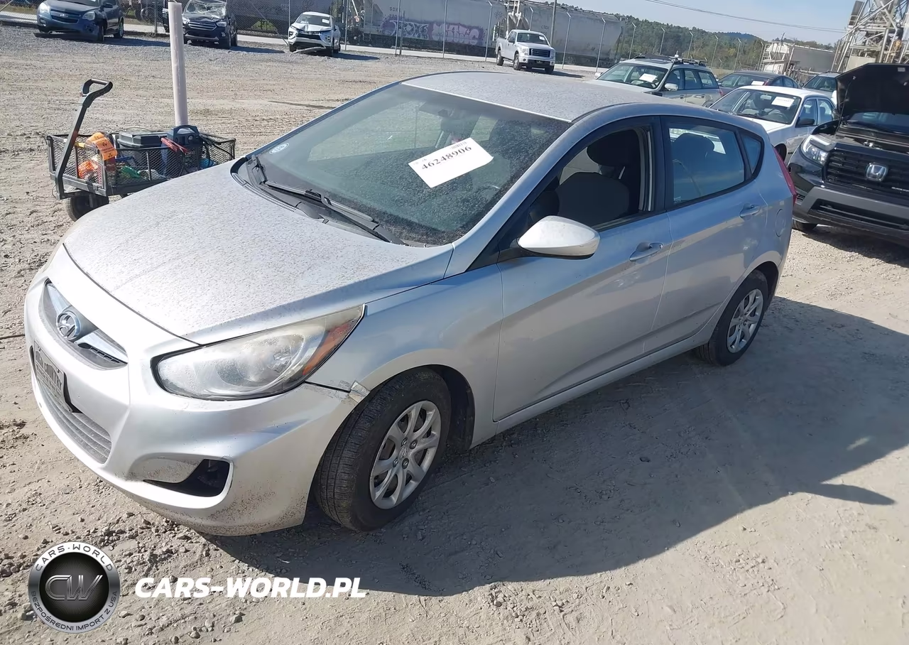 2014 Hyundai Accent Gs VIN:KMHCT5AEXEU145179 - 2