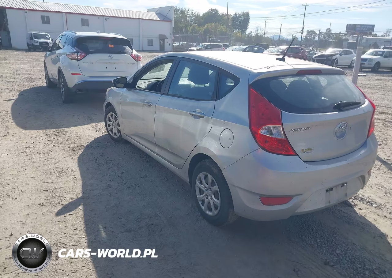 2014 Hyundai Accent Gs VIN:KMHCT5AEXEU145179 - 3