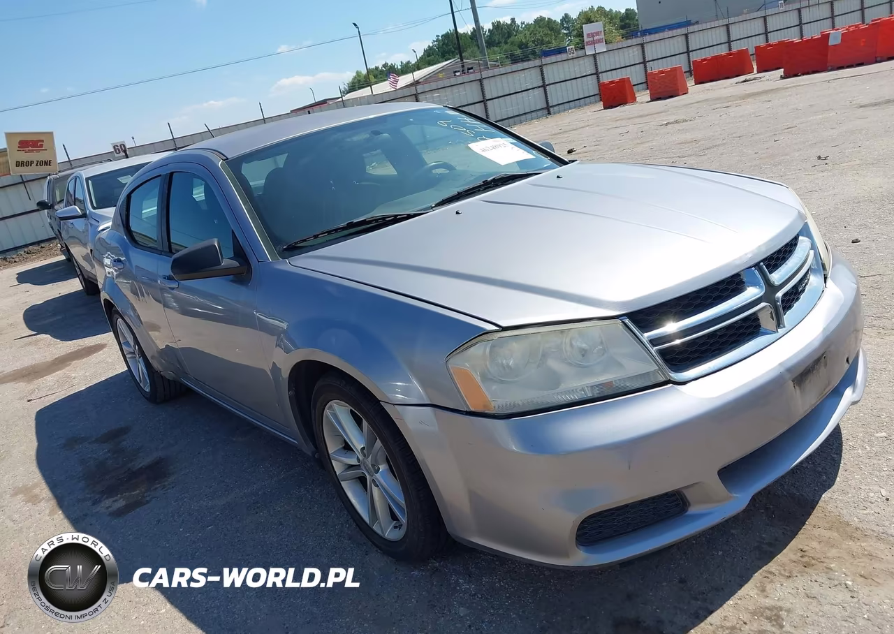 2013 Dodge Avenger Se V6 VIN:1C3CDZAG9DN632509 - 1