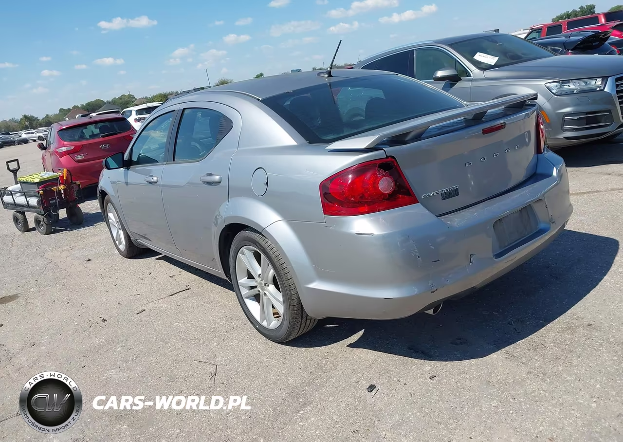2013 Dodge Avenger Se V6 VIN:1C3CDZAG9DN632509 - 3