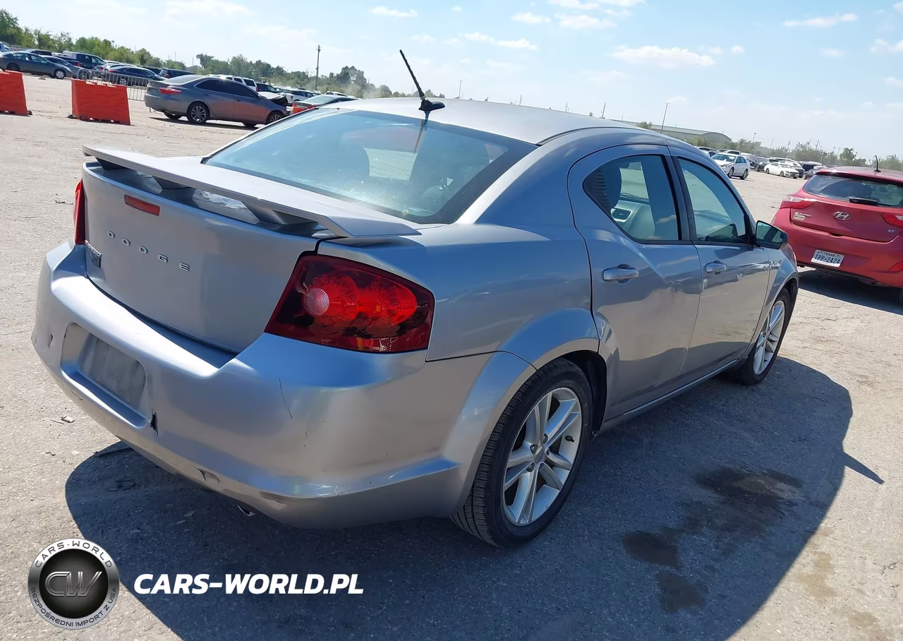 2013 Dodge Avenger Se V6 VIN:1C3CDZAG9DN632509 - 4