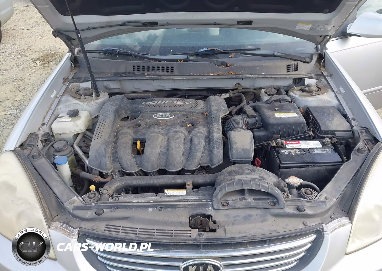 2008 Kia Optima Lx VIN:KNAGE123X85227799 - 10