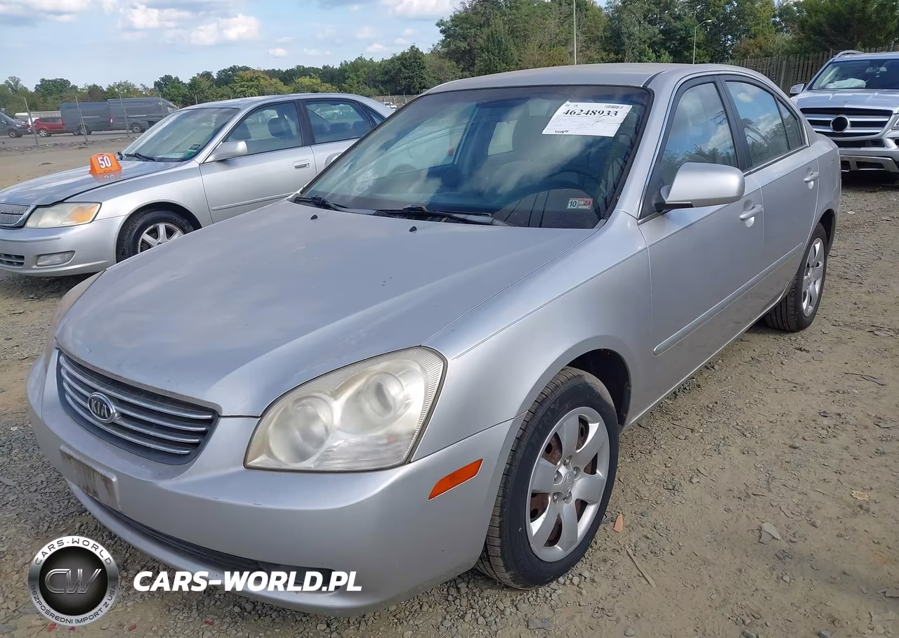 2008 Kia Optima Lx VIN:KNAGE123X85227799 - 2