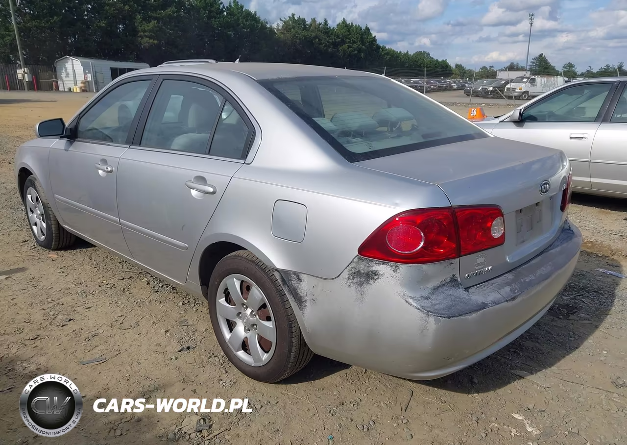 2008 Kia Optima Lx VIN:KNAGE123X85227799 - 3
