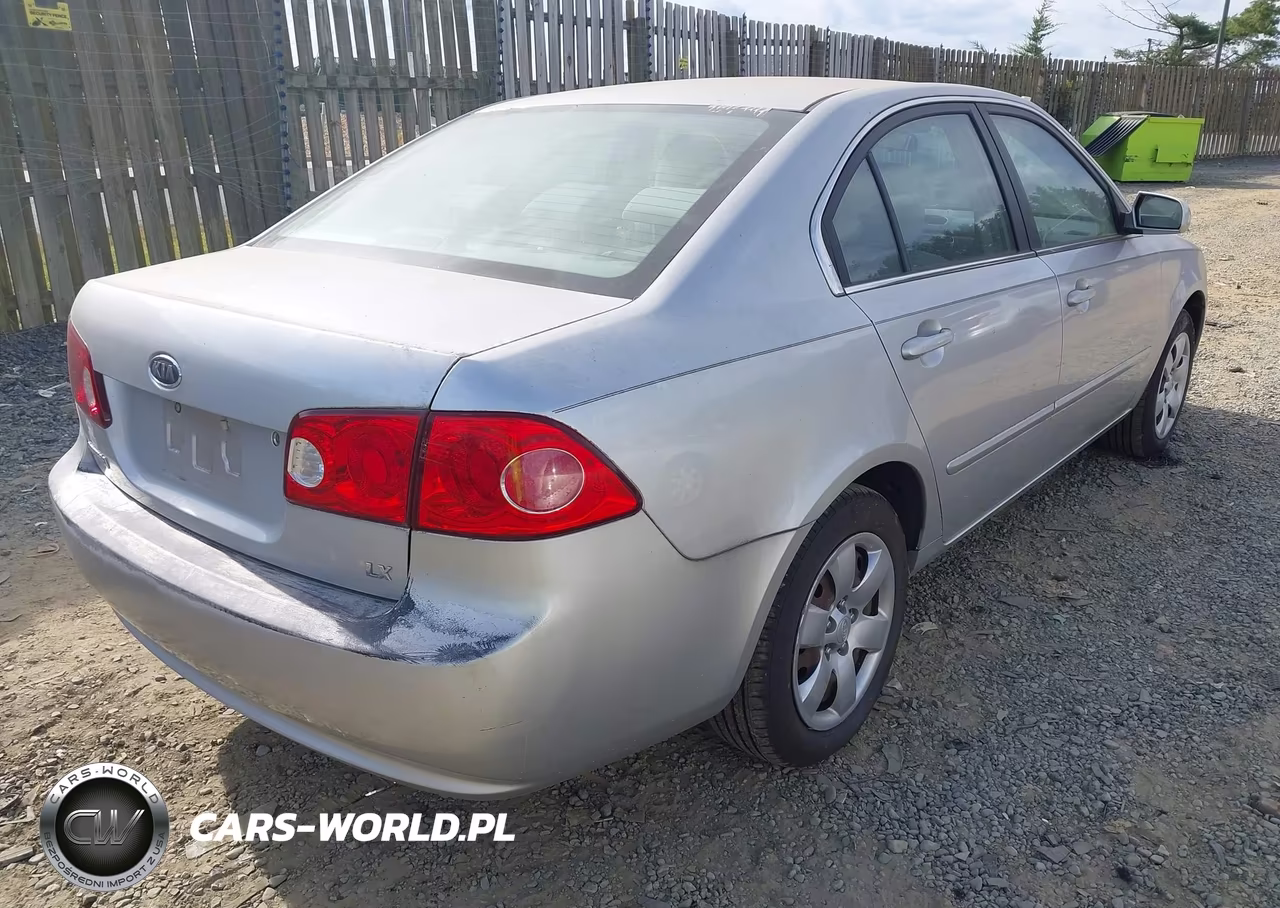 2008 Kia Optima Lx VIN:KNAGE123X85227799 - 4