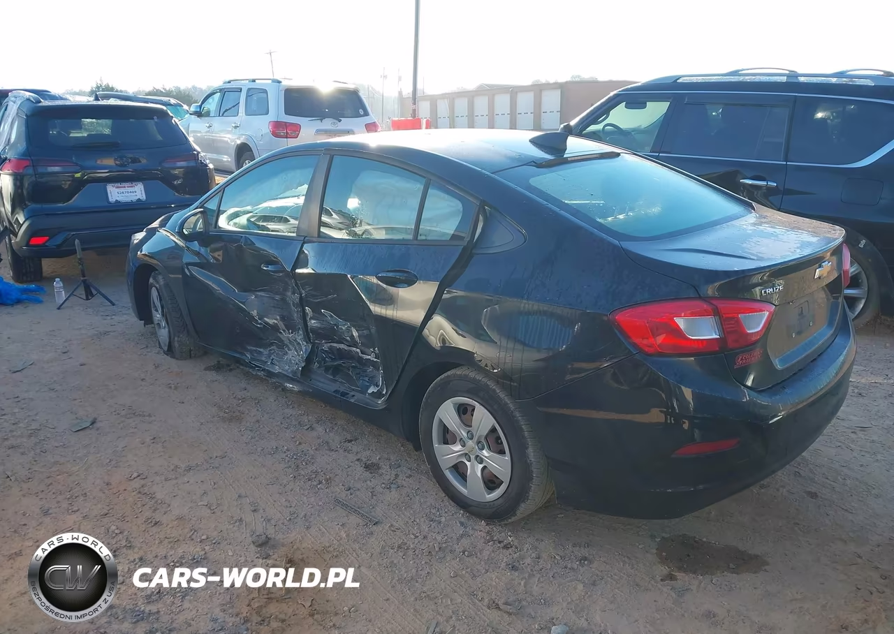 2018 Chevrolet Cruze Ls Auto VIN:1G1BC5SM2J7162680 - 3